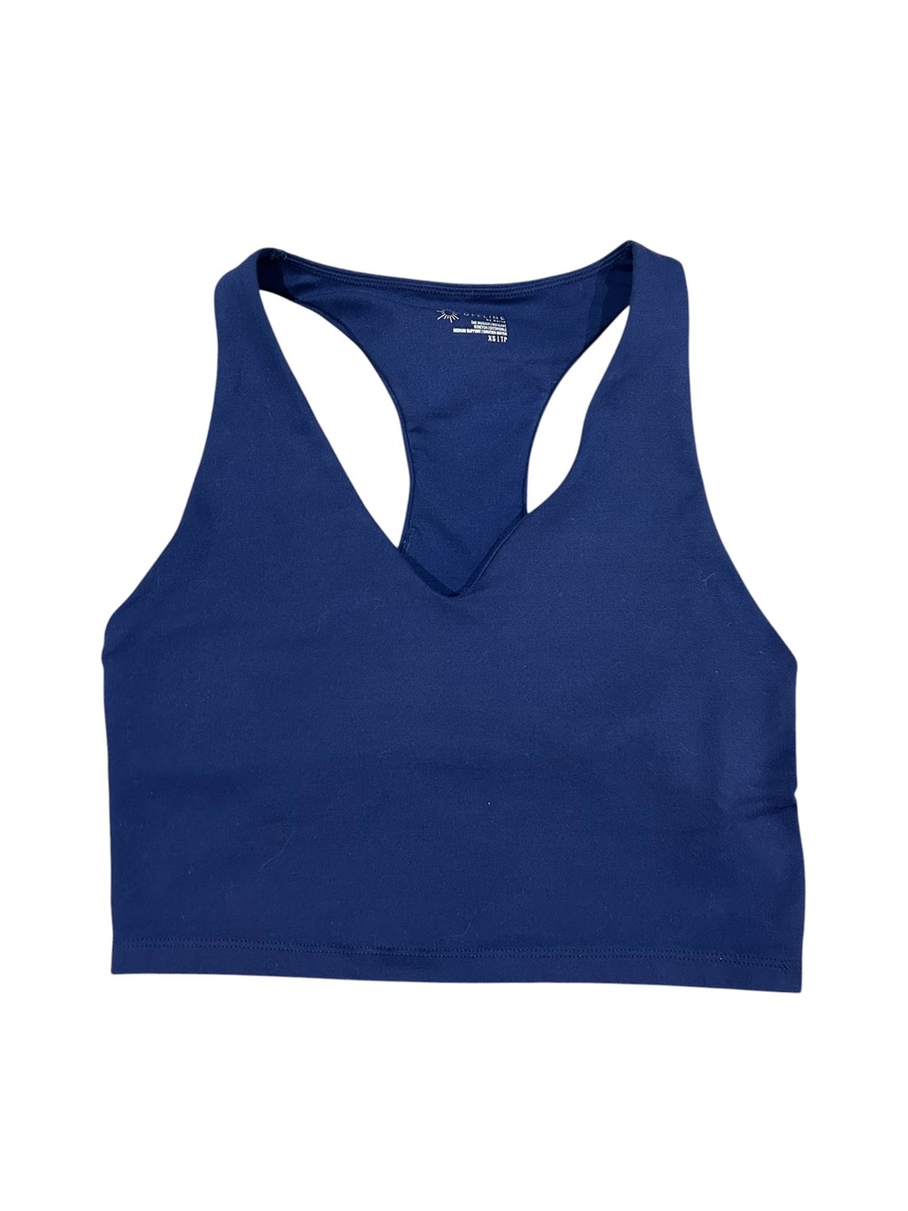 aerie Navy V-Neck Racerback Bralette Top